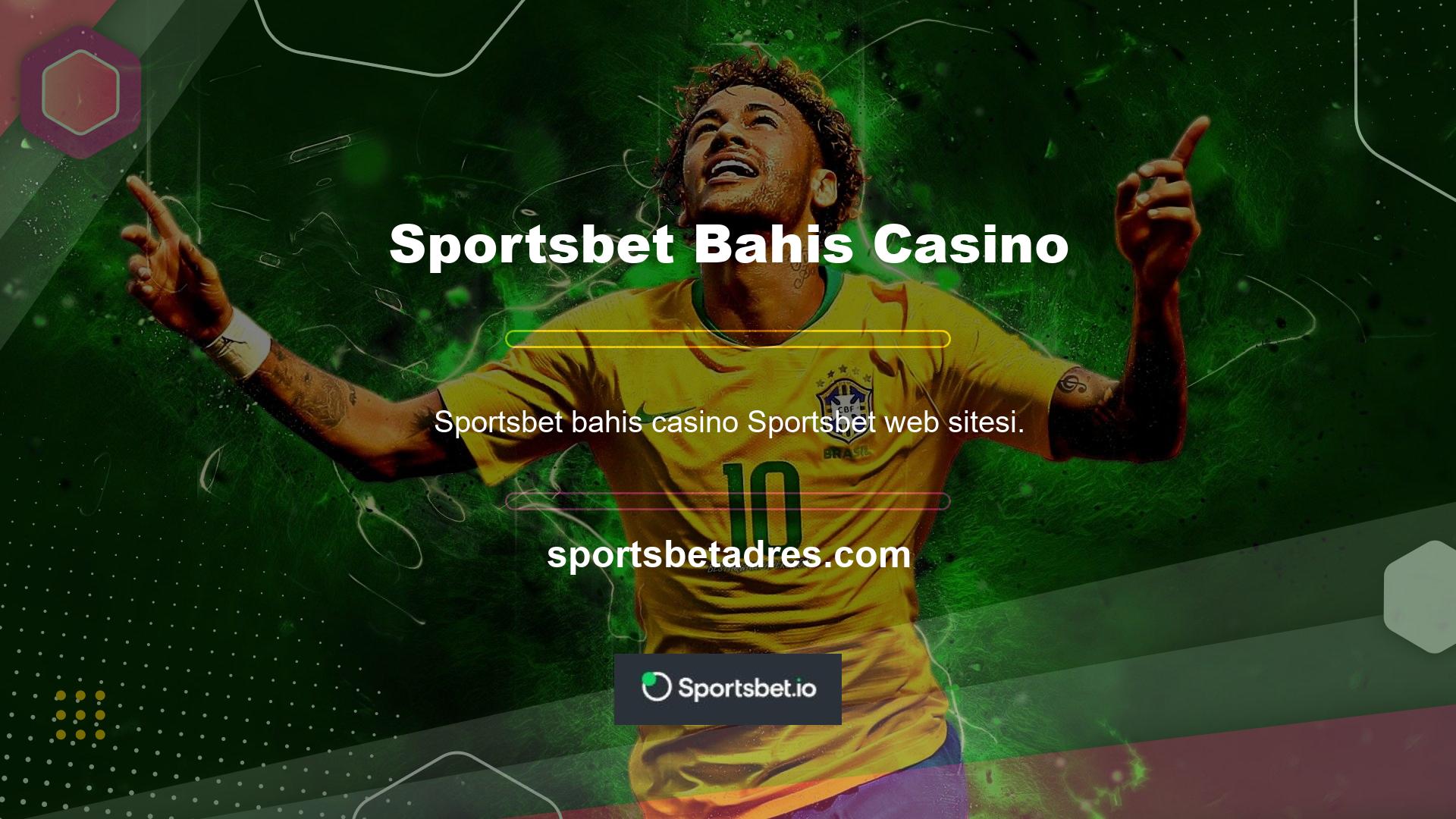 BET ve Casino bölümünden yararlanmak için Sportsbet kayıt süreci tamamlanmalı ve hatasız olmalıdır